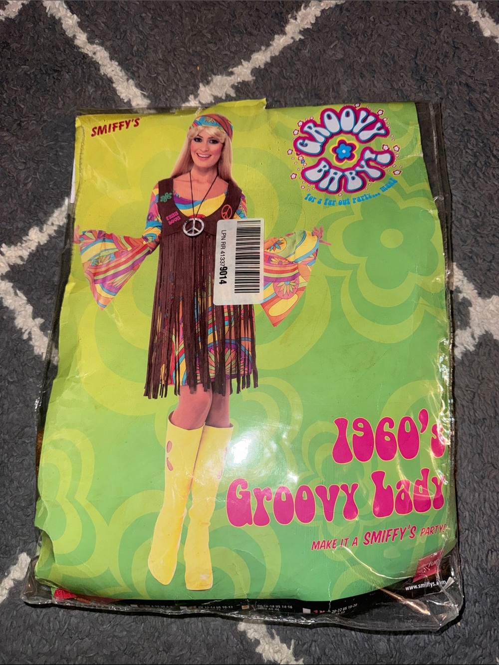 1960 Groovy Lady costume
